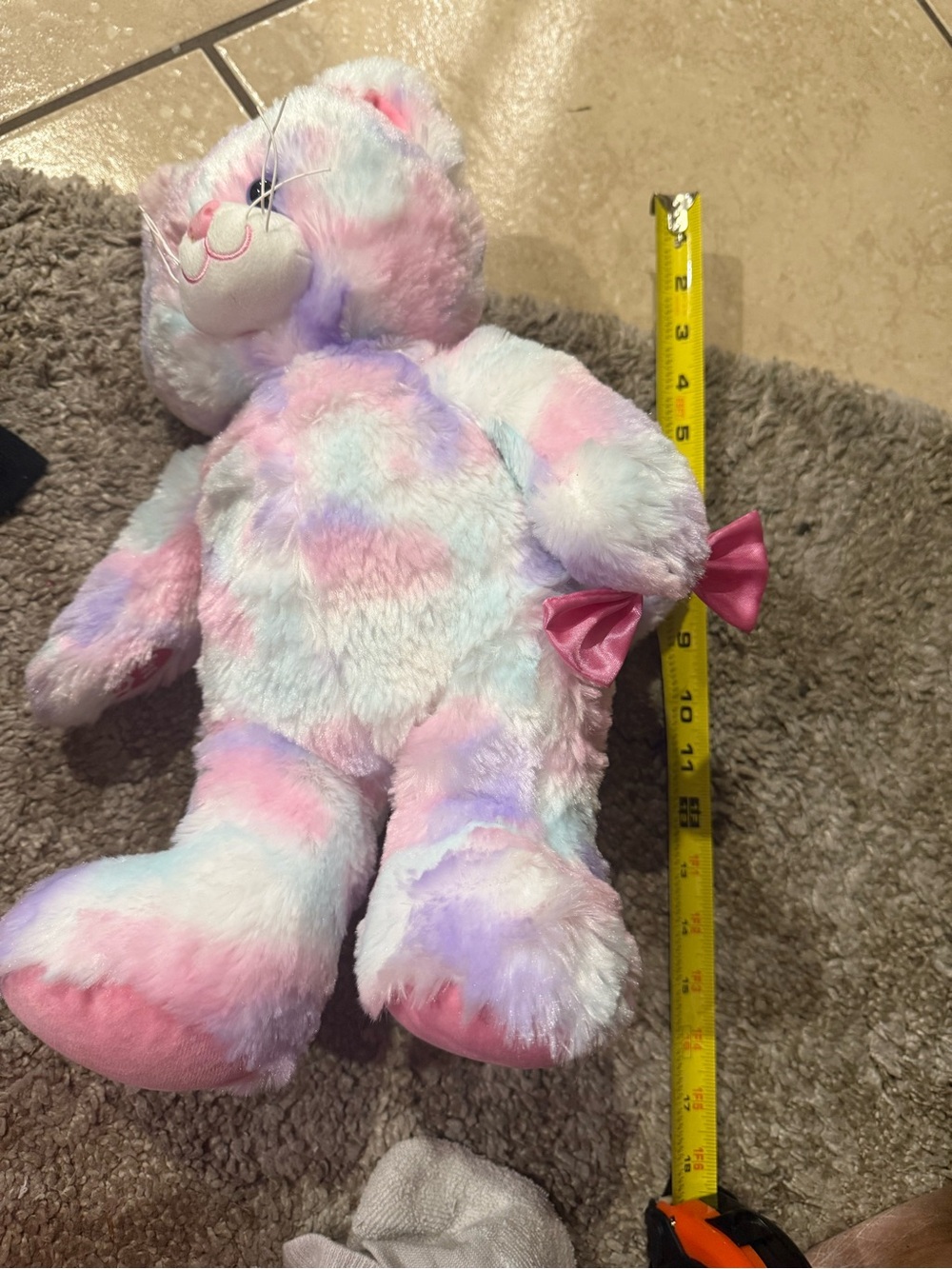 Build-A-Bear Workshop Pastel Swirl Kitty bab plush cat
